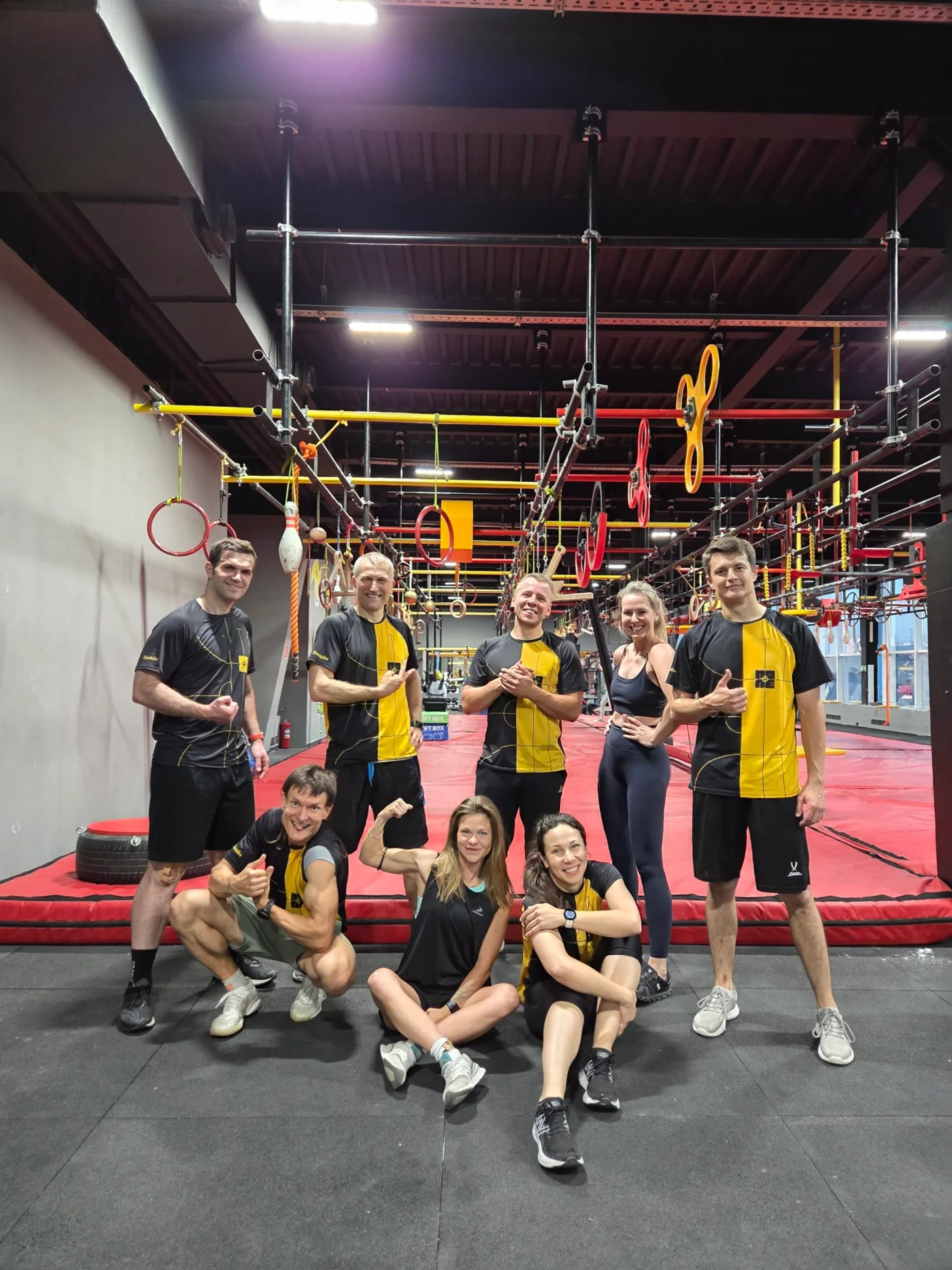 Тренировка по гонкам с препятствиями в EL-FIT